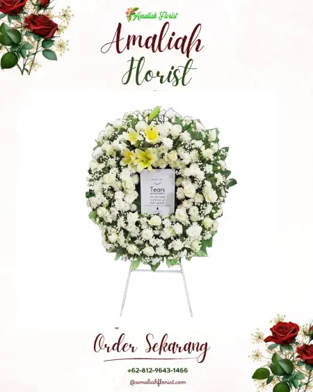 Krans Bunga Duka Kutamanah
